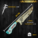 Faca De Churrasco Do Fluminense - Personalizada